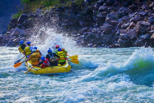 Rafting,Stunt,While,Whitewater,Rafting,Rishikesh,India